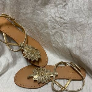 COACH SANDALS. Great for summer days and into those long summer nights!